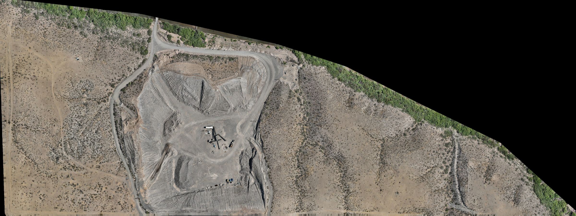 Orthophoto map